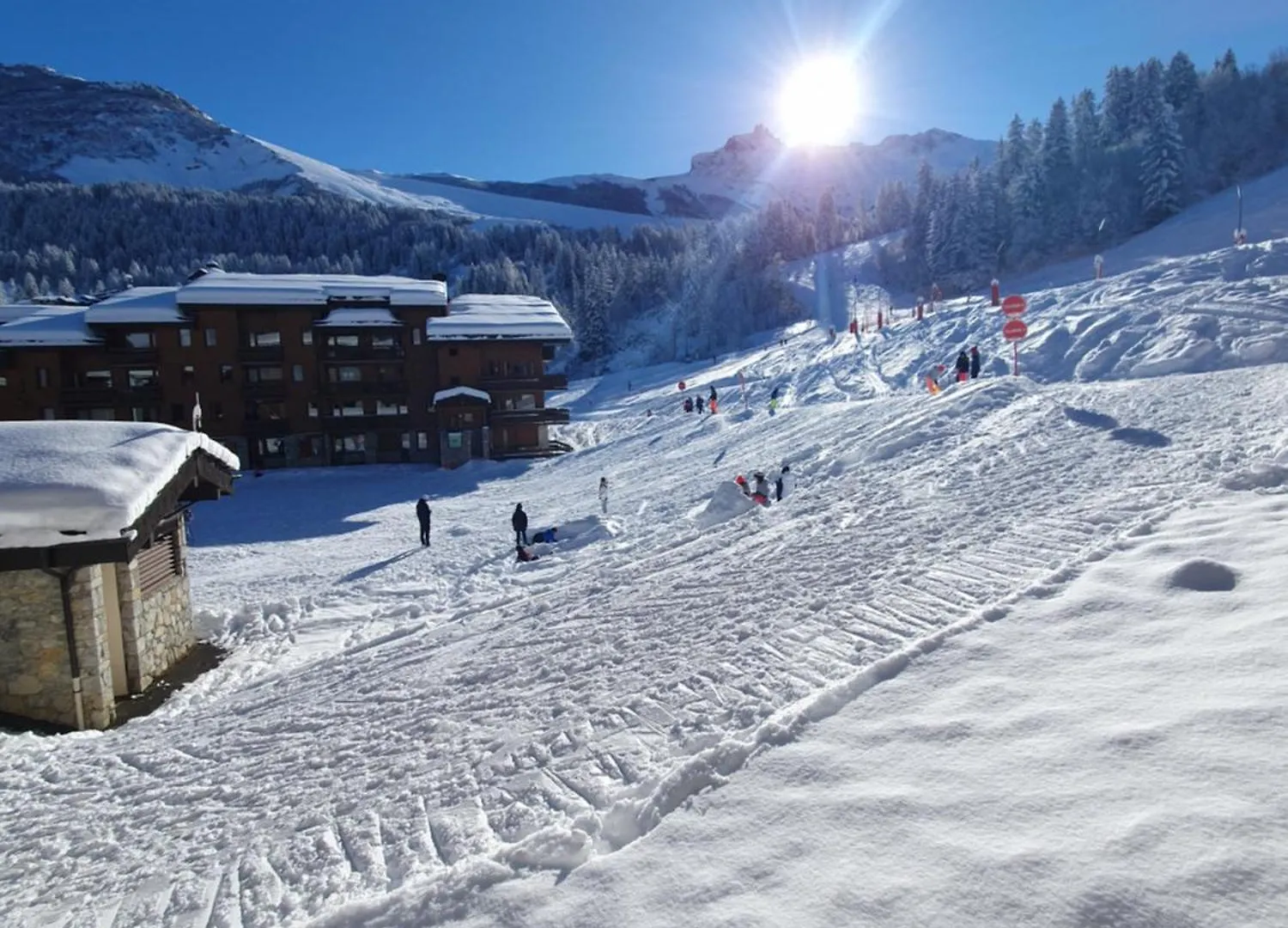 Valmorel La Belle, Skis Aux Pieds! Apartamento
